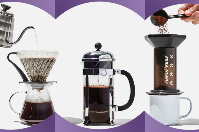 مدل های مختلف دم کردن قهوه