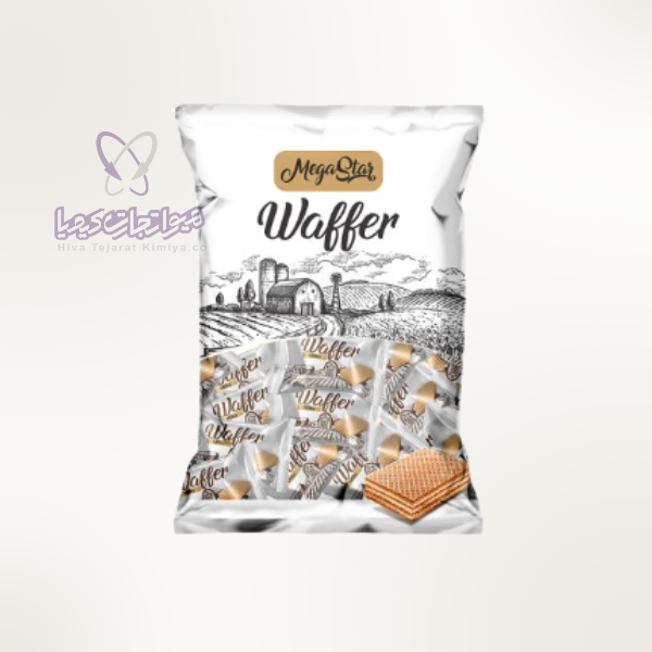 ویفر شیری مگا استار 500گرمی